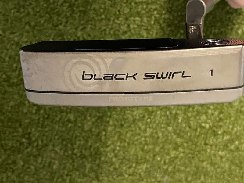 新品未使用 ODYSSEY BLACK SWIRL 1 PROTOTYPE Odyssey Black Swirl 1 Prototype Milled Putter RH 35