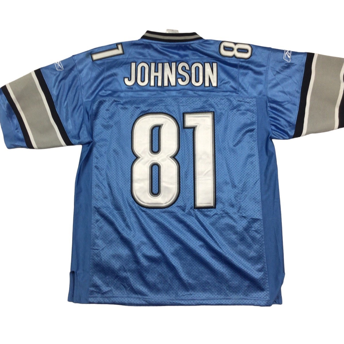 \ud83d\udcaf% Authentic Reebok Calvin Johnson #81 Detroit Lions Pro Cut Jersey Size 54  | eBay