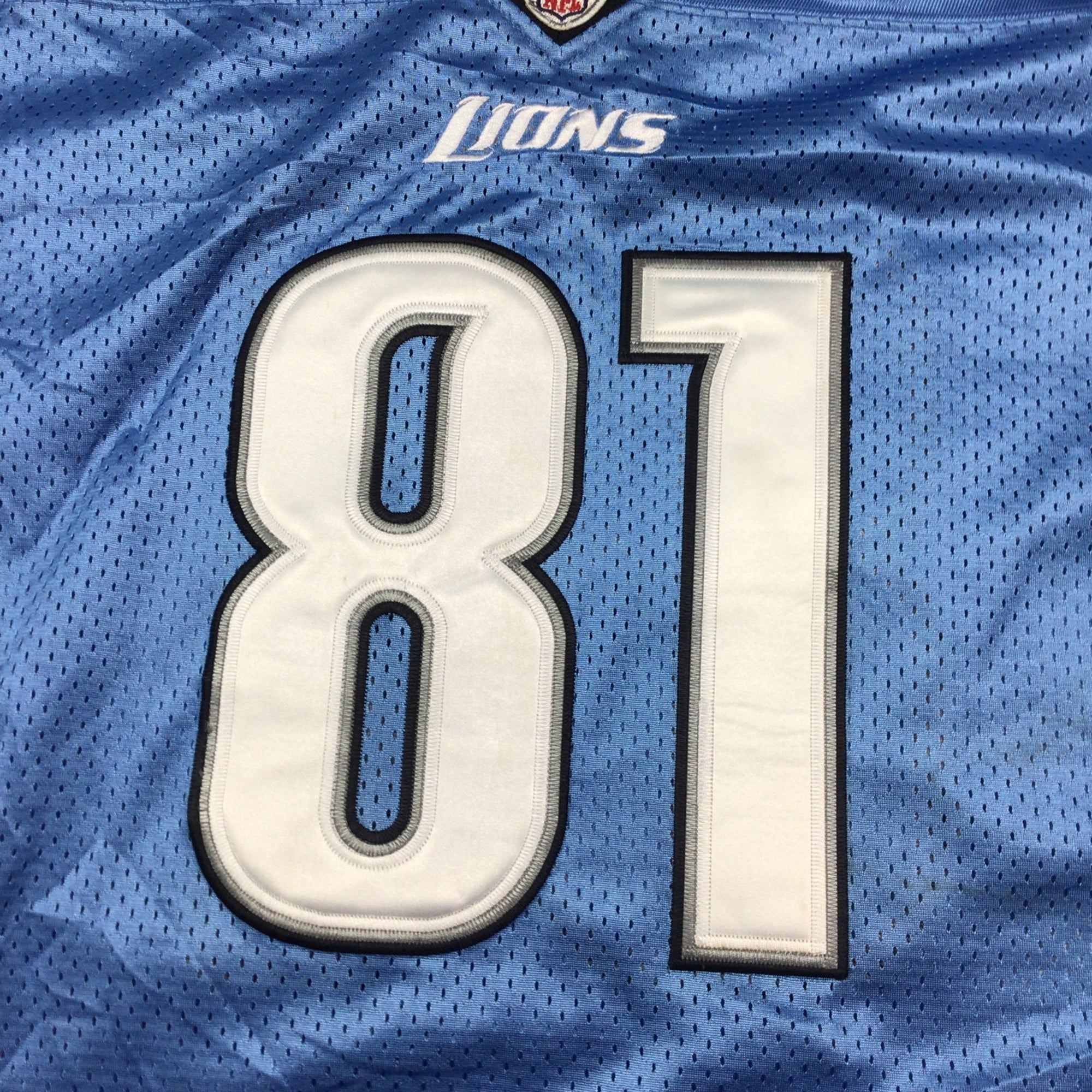 Detroit Lions Calvin Johnson NFL jersey. Stitched. Reebok. XL