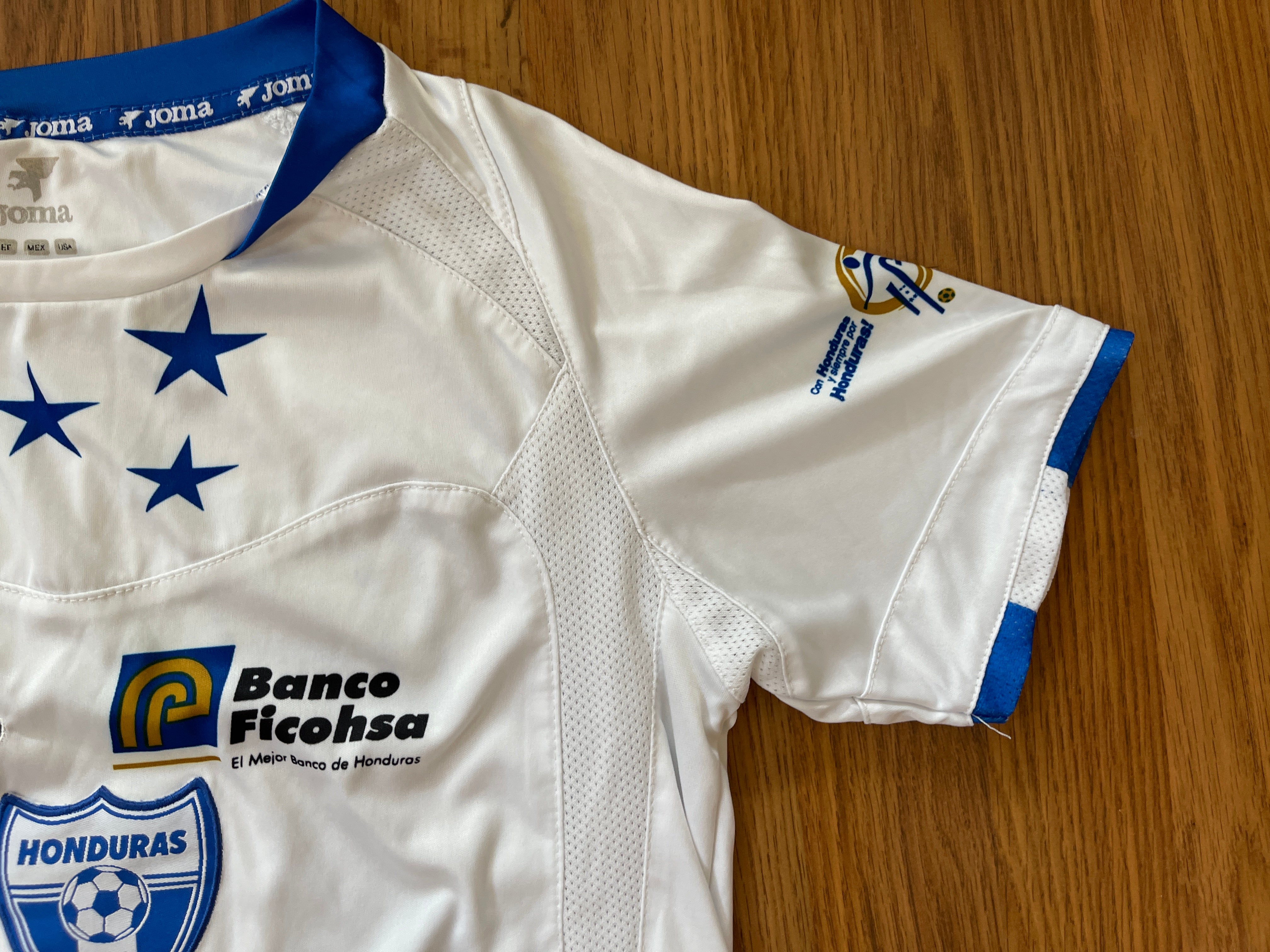 JOMA HONDURAS 2020 HOME JERSEY WHITE - Soccer Plus