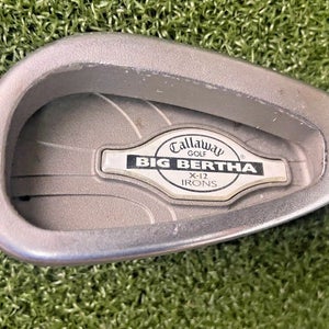 Callaway Big Bertha X-12 9 Iron RH / RCH 96 Regular Graphite / Good Grip /mm5852