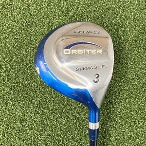 Orbiter Eclipse Strong Steel 3 Wood / RH / Ladies Graphite ~42.25" / jl5299
