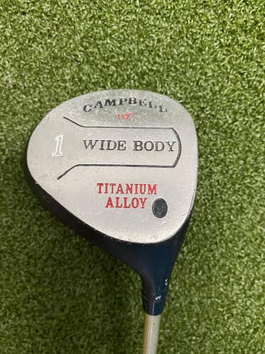 Campbell Golf Wide Body Driver 1* / RH / Ladies Graphite ~42.5" / sk7391