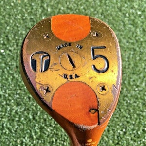 Tempo Genuine USA Persimmon 5 Wood / RH / Regular Steel ~41.25" / NICE / mm2944