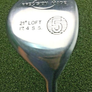 Precision Made 5 Wood 21* / RH / Stiff Steel ~39.75" / Nice Grip / gw3947