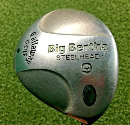Callaway Big Bertha Steelhead 9 Wood RH / Gems 99 Ladies Graphite / Nice /mm3760