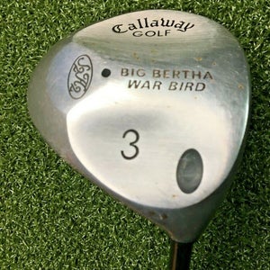 Callaway Big Bertha War Bird 3 Wood / RH / ~42.5" RCH96 Firm Graphite / gw4292