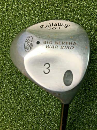 Callaway Big Bertha War Bird 3 Wood / RH / ~42.5" RCH96 Firm Graphite / gw4292