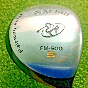 Play Big FM-500 Fairway Metal 5 Wood / RH / Regular Steel ~42.5" / Nice / mm4420
