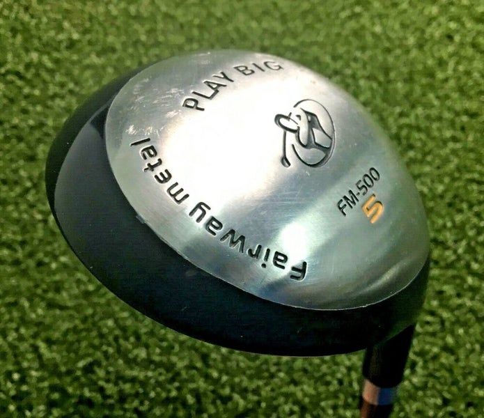 Play Big FM-500 Fairway Metal 5 Wood / RH / Regular Steel ~42.5" / Nice / mm4420