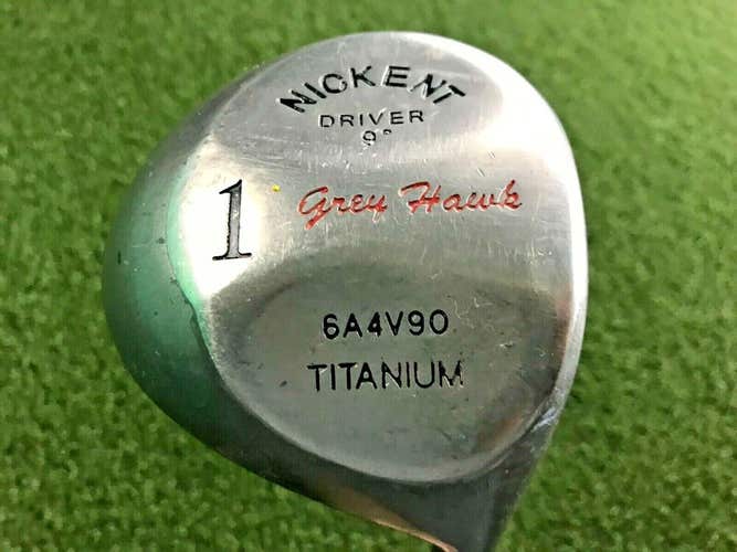 Nickent Grey Hawk Titanium Driver 9* / RH / Regular Graphite / dw4128