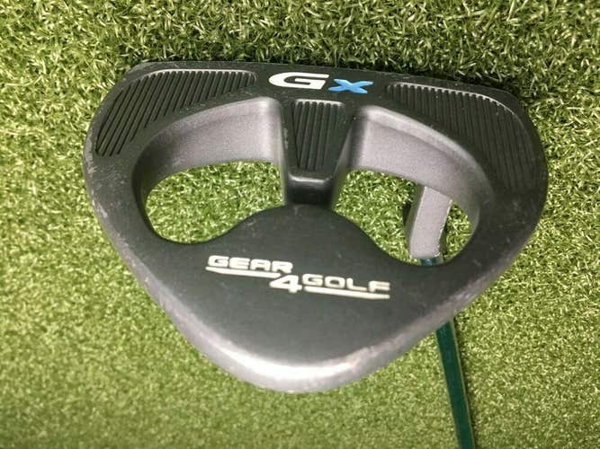GX Gear 4 Golf Mallet Putter / RH / ~34" Steel / NEW GRIP / gw6312