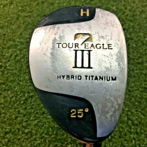 Tour Eagle III Ti 5 Hybrid 25* / RH / Ladies Graphite ~37" / New Grip / mm0183