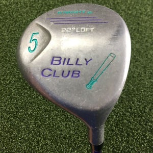Knight Golf Billy Club 5 Wood 22* / RH ~40" / Ladies Graphite /Nice Grip /gw3710