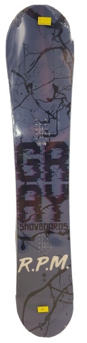 Rare New Men's $450 Gray "RPM" Snowboard 146cm, Camrock ride,Bindings available