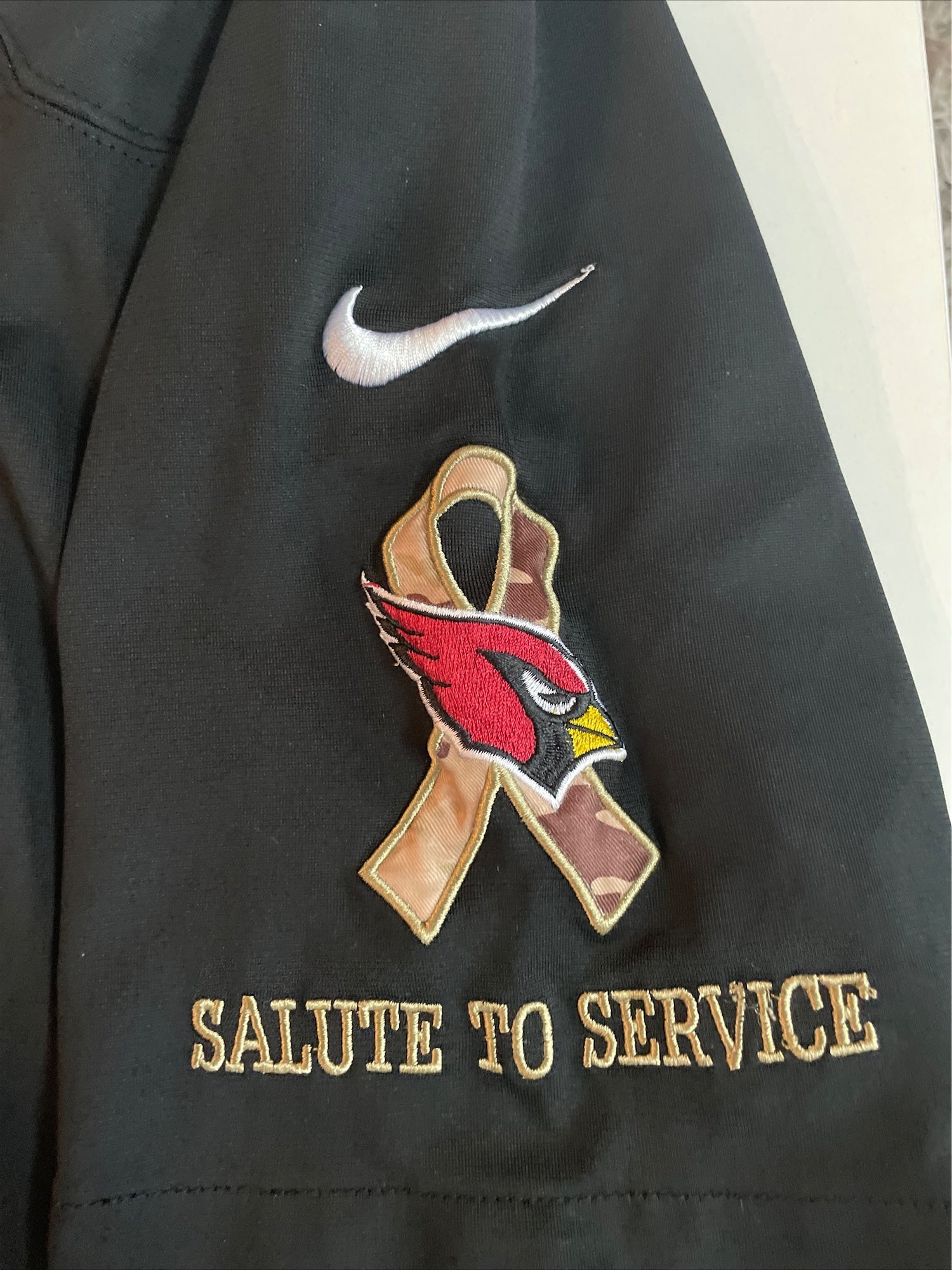 STITCHED Patrick Peterson #21 AZ Cardinals Military Appreciation Month