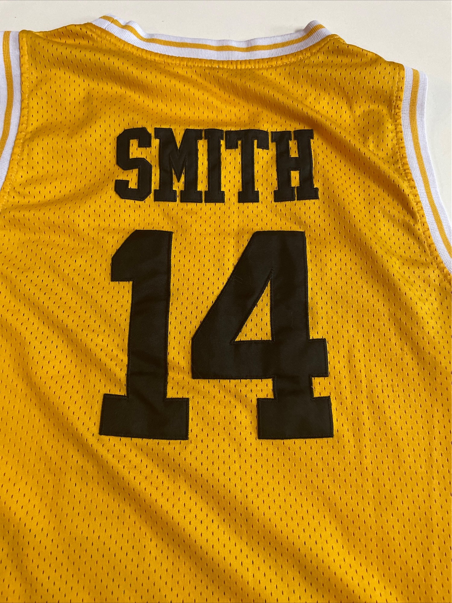 Will Smith #14 Bel Air Yellow Baseball Jersey