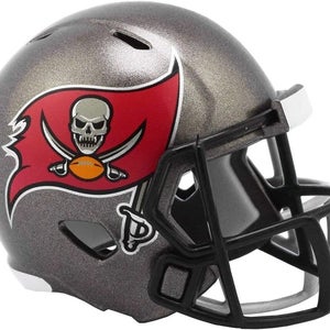 Tampa Bay Buccaneers Pocket Pro Riddell NFL Helmet Speed Style