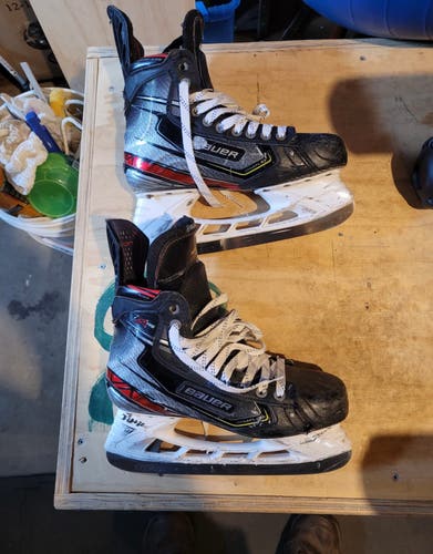 Used Bauer Extra Wide Width Pro Stock Size 7 Vapor 2X Pro Hockey Skates