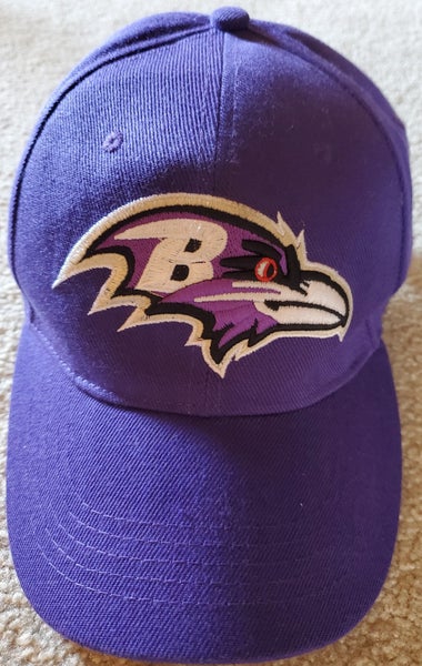 BALTIMORE RAVENS RETRO NEW ERA 59FIFTY HAT ADJUSTABLE WOOL RETRO THROWBACK  SEWN | SidelineSwap