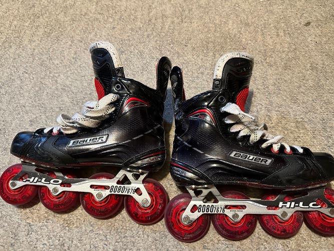 Used Bauer Vapor XR800 Inline Skates Regular Width Size 8.5