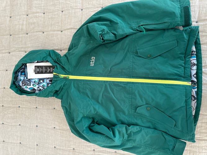 Stio Boys Green Rafferty Insulated Jacket Size 10