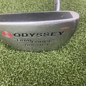 Odyssey Dual Force Rossie I Mallet Putter  RH / Steel ~35" / New Grip /mm7698