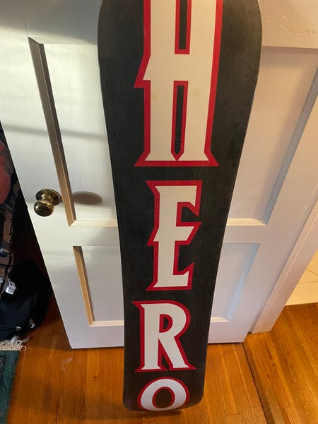 BURTON　SUPERHERO　145cm Burton 154cm SuperHero Snowboard | SidelineSwap | Buy and Sell on