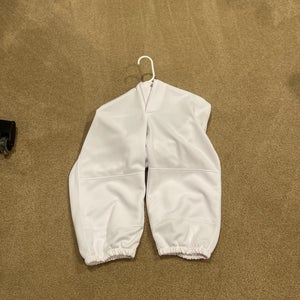 White New Medium Marucci Game Pants