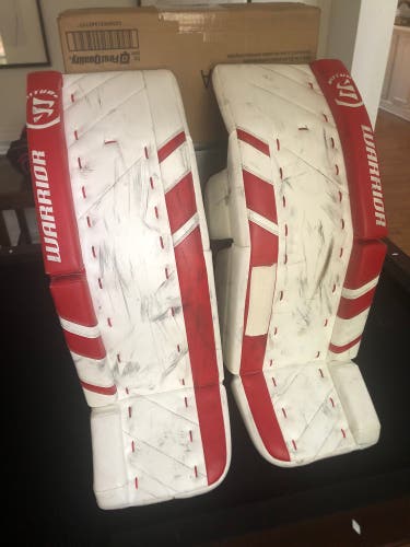 Warrior Ritual G3 Pro Goalie Leg Pads Size 34+1.5”