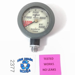 Suunto SeaQuest SM-26 2in 4000 PSI SPG Submersible Pressure Gauge Scuba Dive 2"