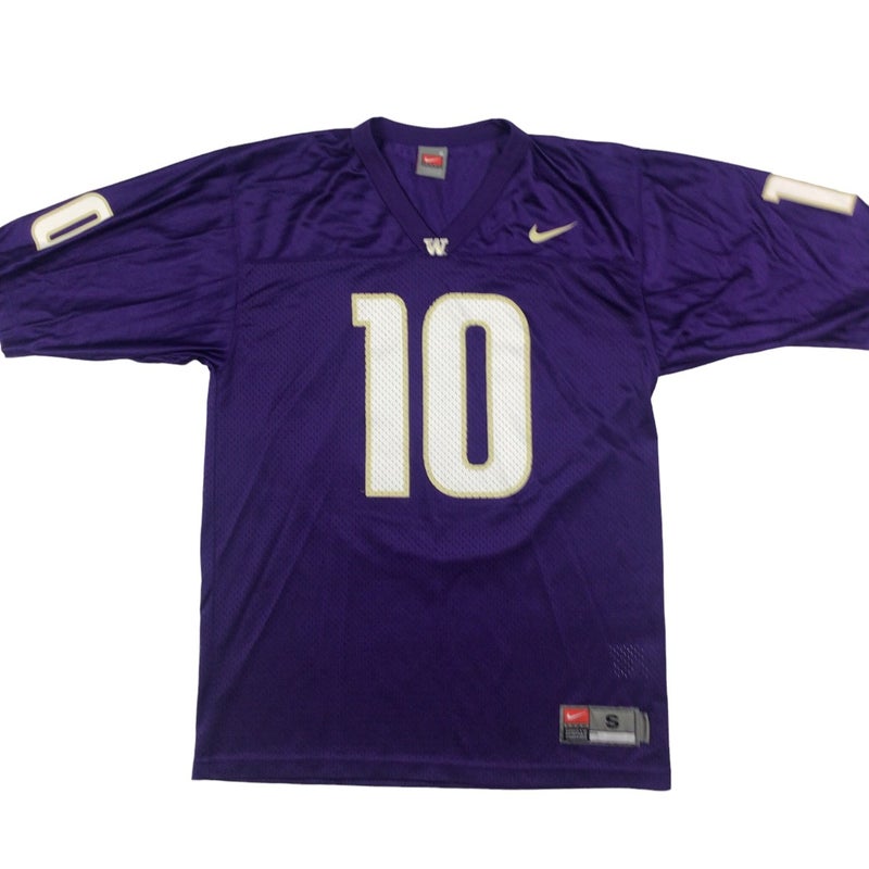 Youth adidas #1 Black Washington Huskies Game Jersey