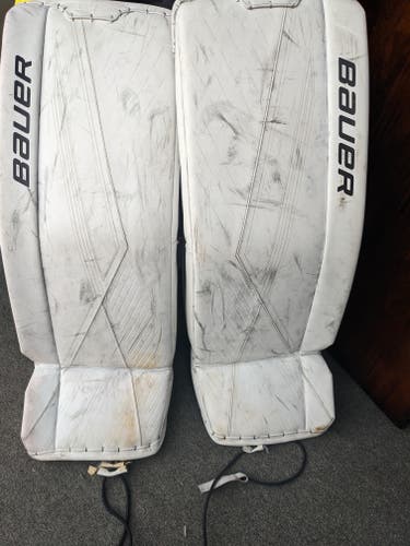 Used 33" Bauer Supreme 3S Goalie Leg Pads