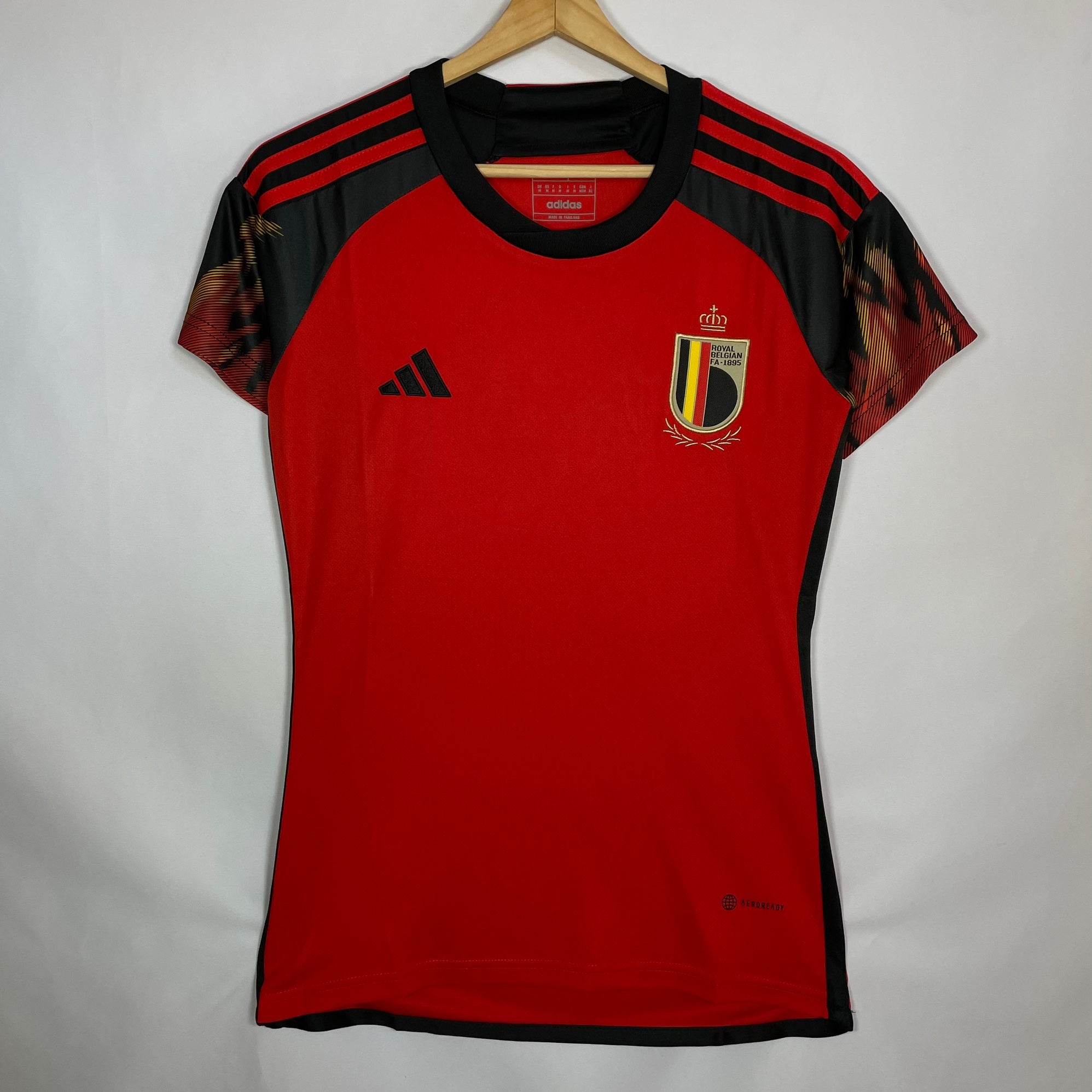 adidas Belgium 22 Home Jersey - Red, Men's Soccer