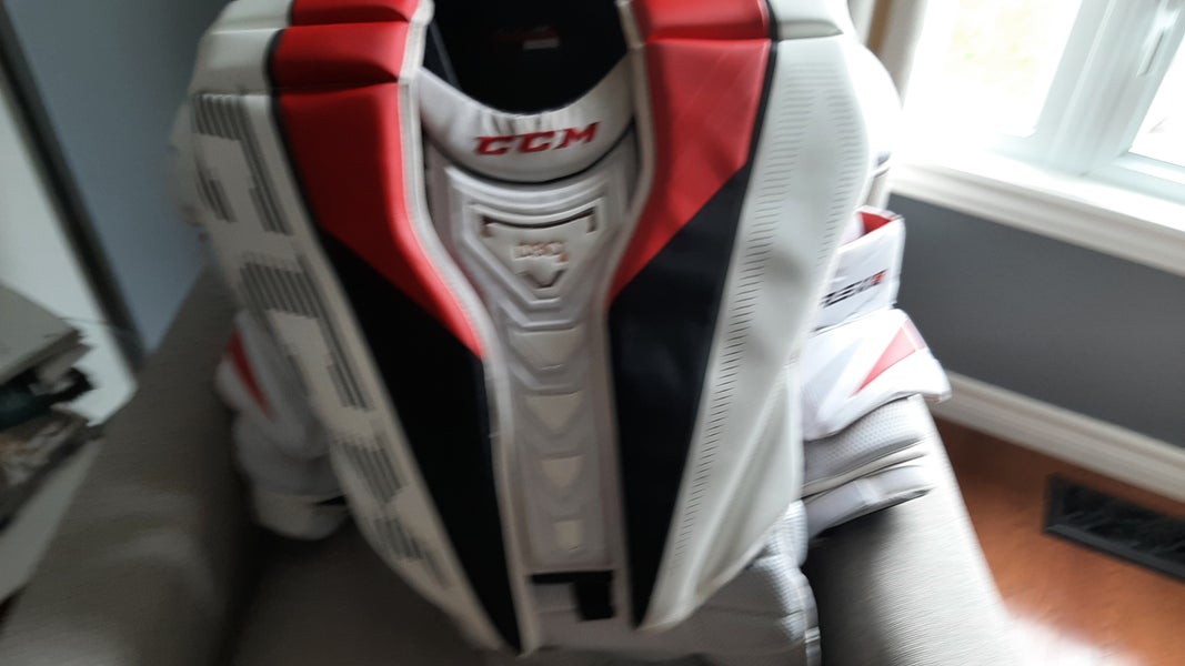 Used Small CCM Goalie Chest Protector Pro Stock