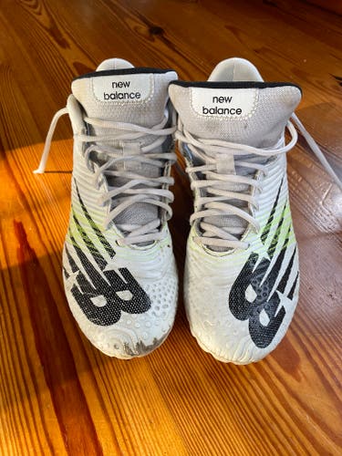 New Balance Mid Top Rush Men’s Lacrosse Cleats sz 10.5