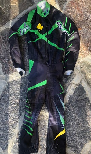 Erik Guay Qwixskinz Kids Size 12 Race Suit