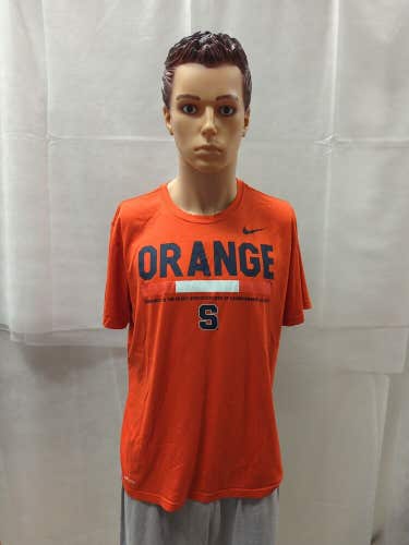 Team Issued Syracuse Orange Nike Shirt XL NCAA