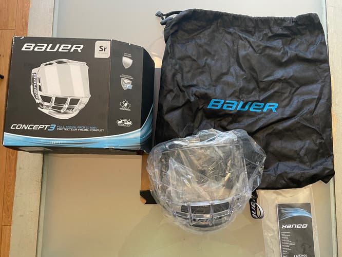 Used  Bauer Shield Concept 3 Full Shield
