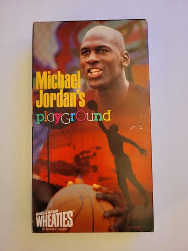 Vintage Wheaties Michael Jordan's Playground VHS Tape