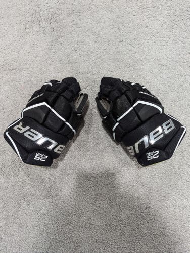 Used Bauer Supreme 2S Pro Gloves 8"