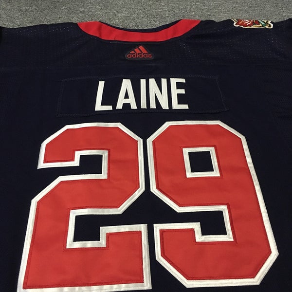 Adidas Winnipeg Jets Patrick Laine#29 NHL Hockey Jersey Navy Size