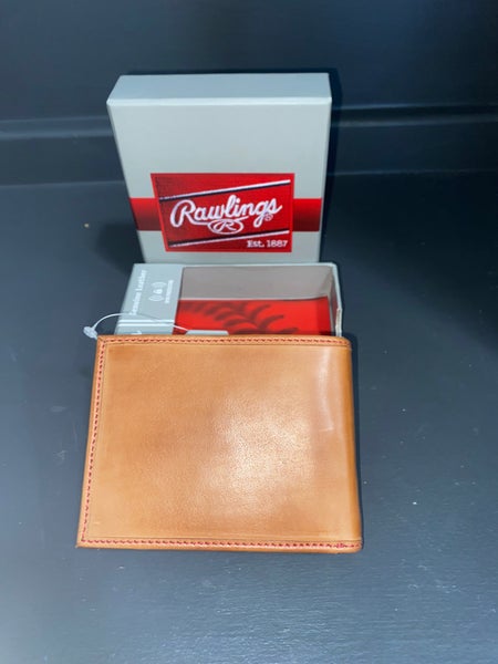 Rawlings Baseball Stitch Trifold Wallet