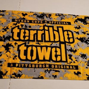 Pittsburgh Steelers NFL Camouflage Themed Terrible Towel