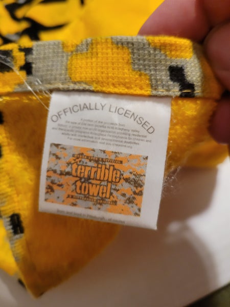 Pittsburgh Steelers NFL Camouflage Themed Terrible Towel