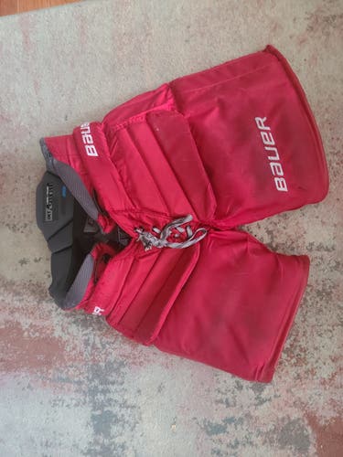 Intermediate Used Large Bauer Elite Hockey Goalie Pants