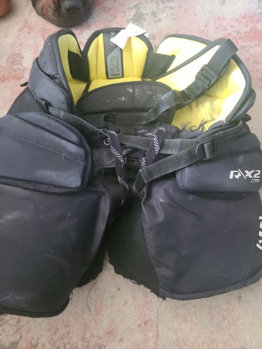 Junior Used Large Warrior Ritual X2 Hockey Goalie Pants