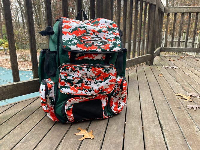 Used Boombah Superpack Digital Camo Bat Bag