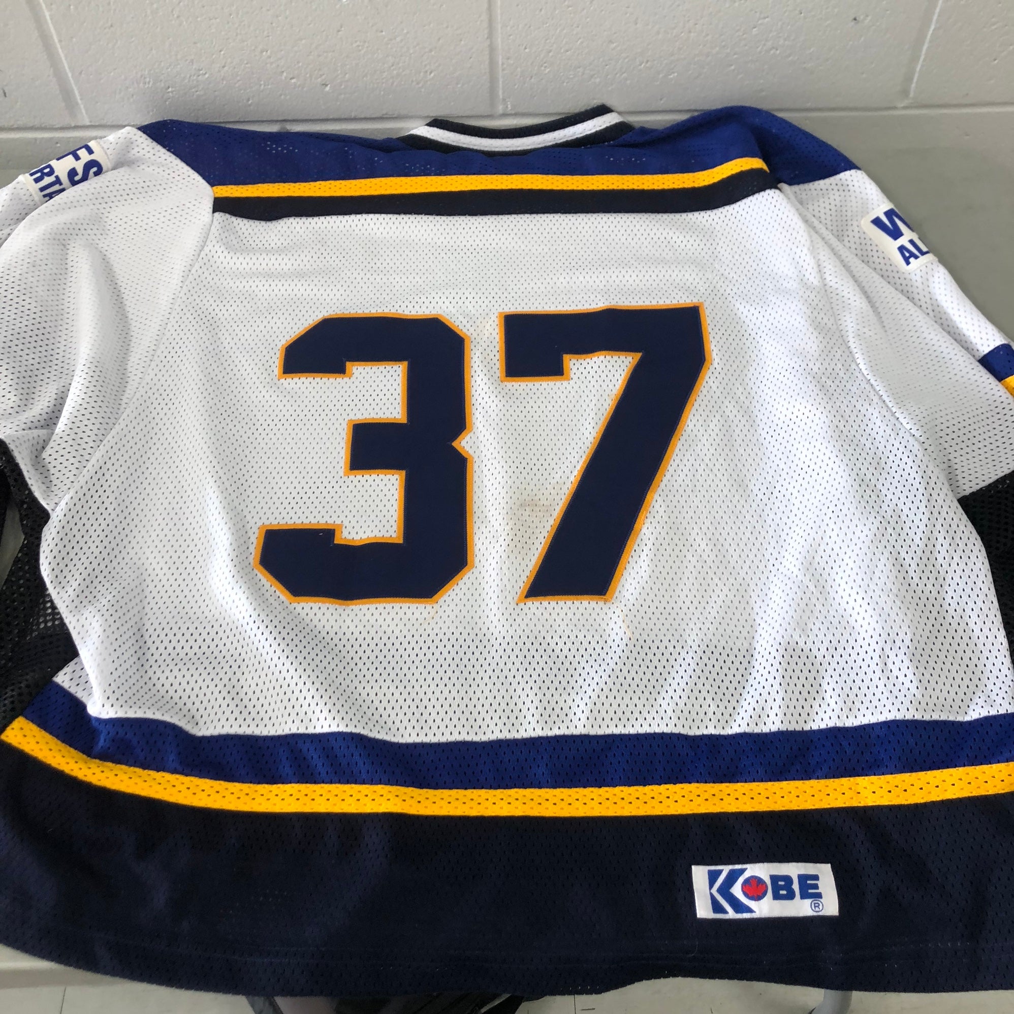 TEAM SET (10+1G) hockey jerseys St Louis Blues colors