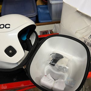 NEW POC skull orbic X SPIN white ski helmet small